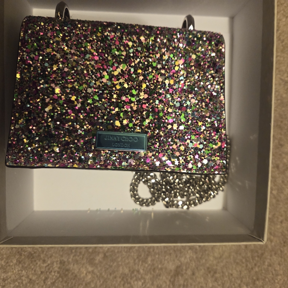 Jimmy choo mini bag like new, also have bag. Check my closet